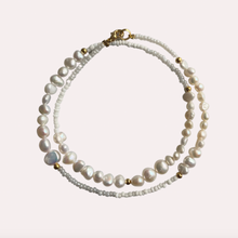 Load image into Gallery viewer, LONDON PEARL DOUBLE ANKLET