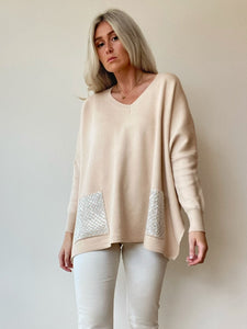 DIXIE SAND KNIT JUMPER