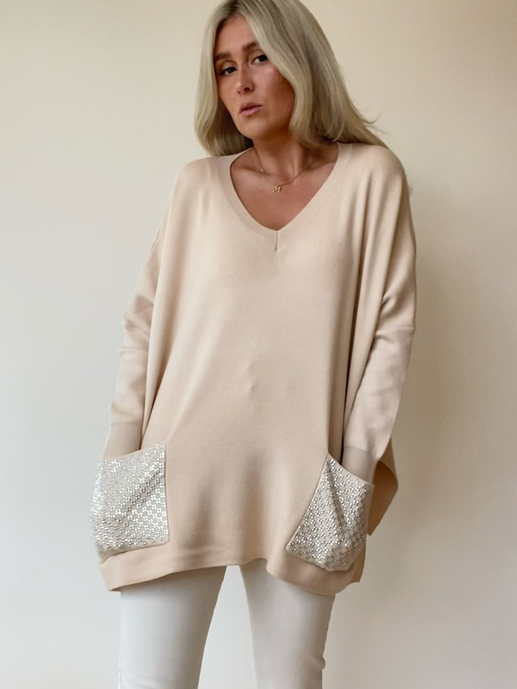 DIXIE SAND KNIT JUMPER