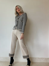 Load image into Gallery viewer, LOULOU CHECK KNIT TWO-PIECE
