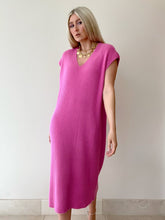 Load image into Gallery viewer, KENSINGTON COLOUR POP PINK MIDI DRESS
