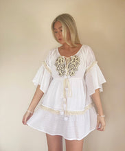 Load image into Gallery viewer, MYKONOS POM POM DRESS
